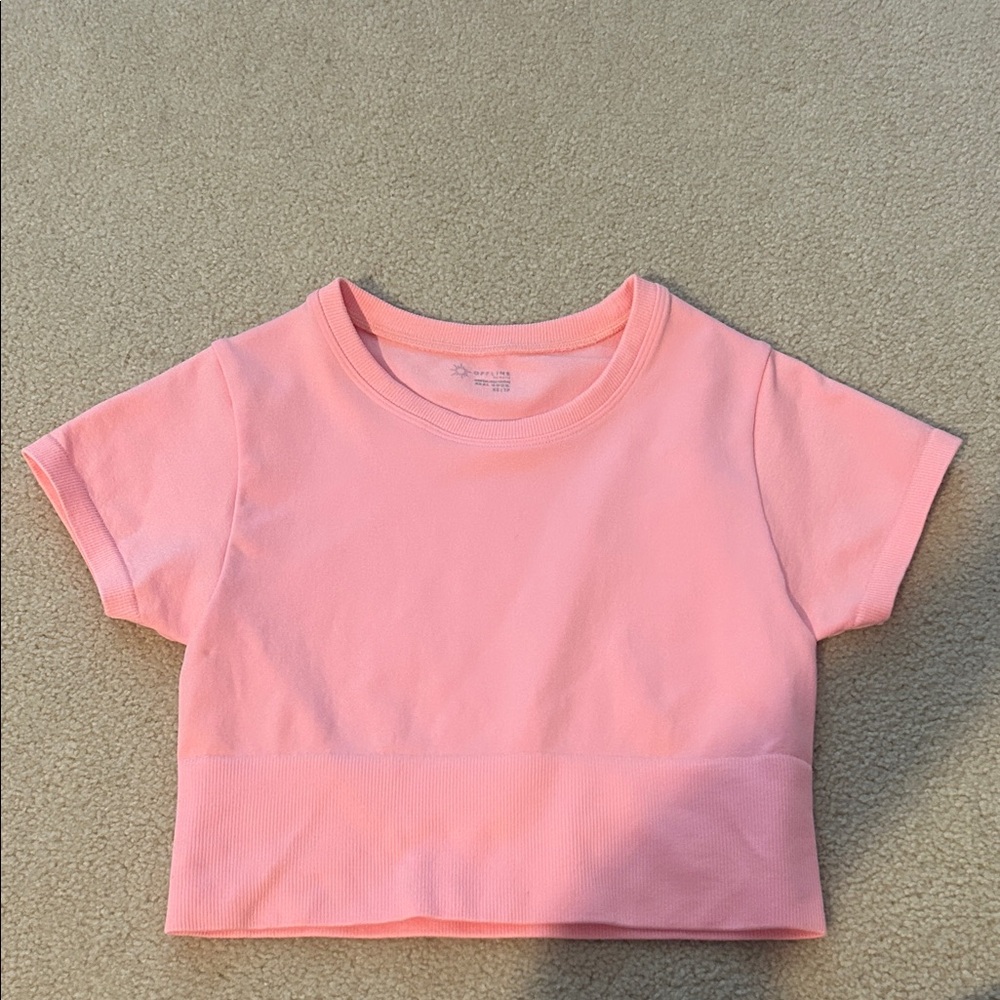 Women’s workout crop top aerie offline